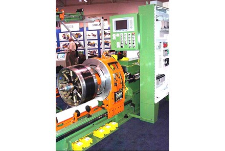 Tire Building Machine at ITEC Show